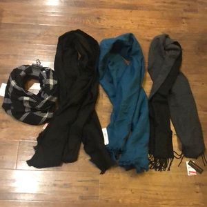 Lot of 4 Scarves NWT